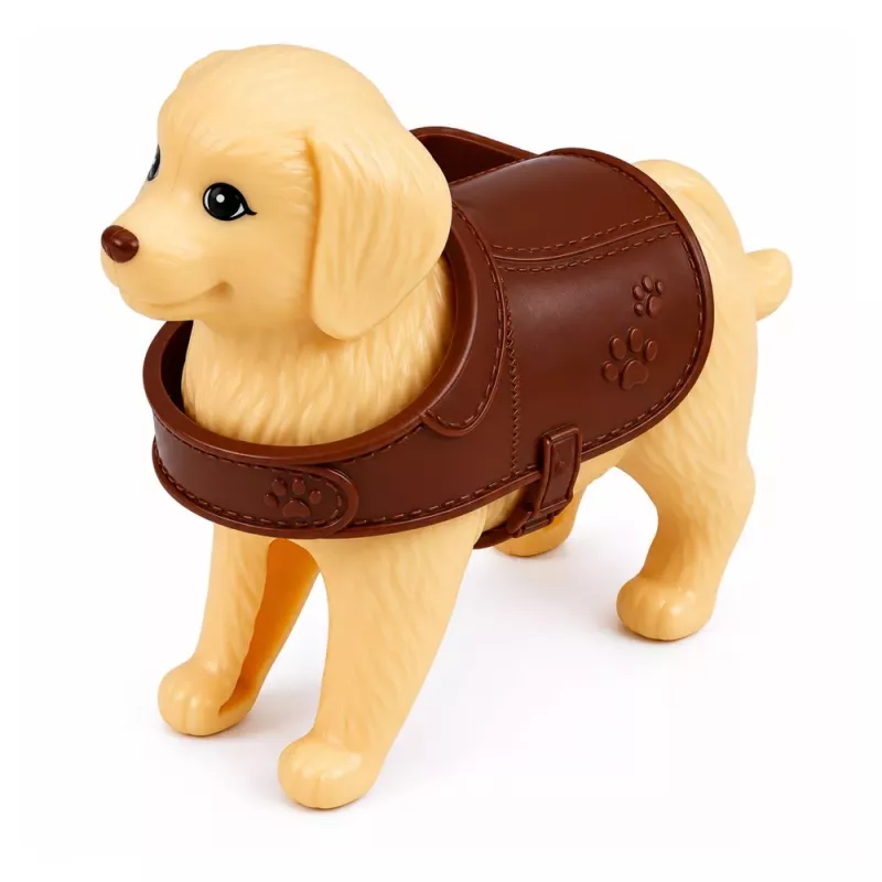 LEAN TOYS Conjunto de acessórios de cuidados com cão grande e cachorro Anlily