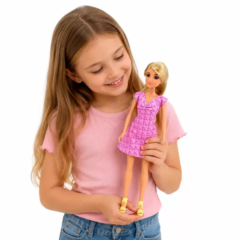LEAN TOYS Boneca Anlily com caixa de supermercado, carrinho de compras e carrinho de bebé conjunto