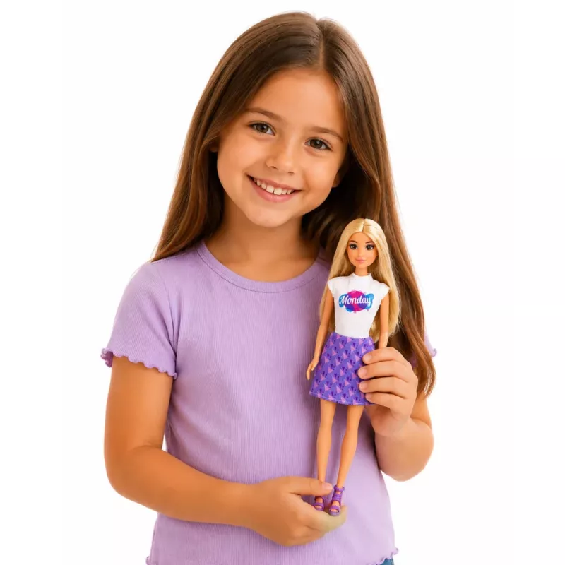 LEAN TOYS Boneca Anlily com gatinho arranhador acessórios para gatos tigelas brinquedo conjunto