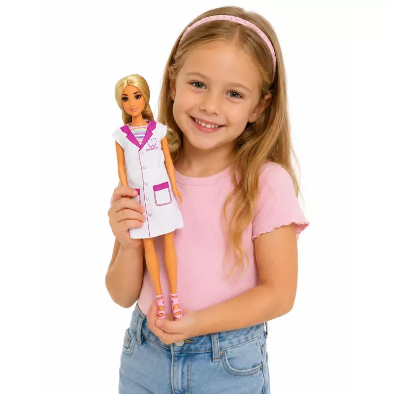 LEAN TOYS Boneca dentista Anlily consultório cadeira dentária conjunto de acessórios
