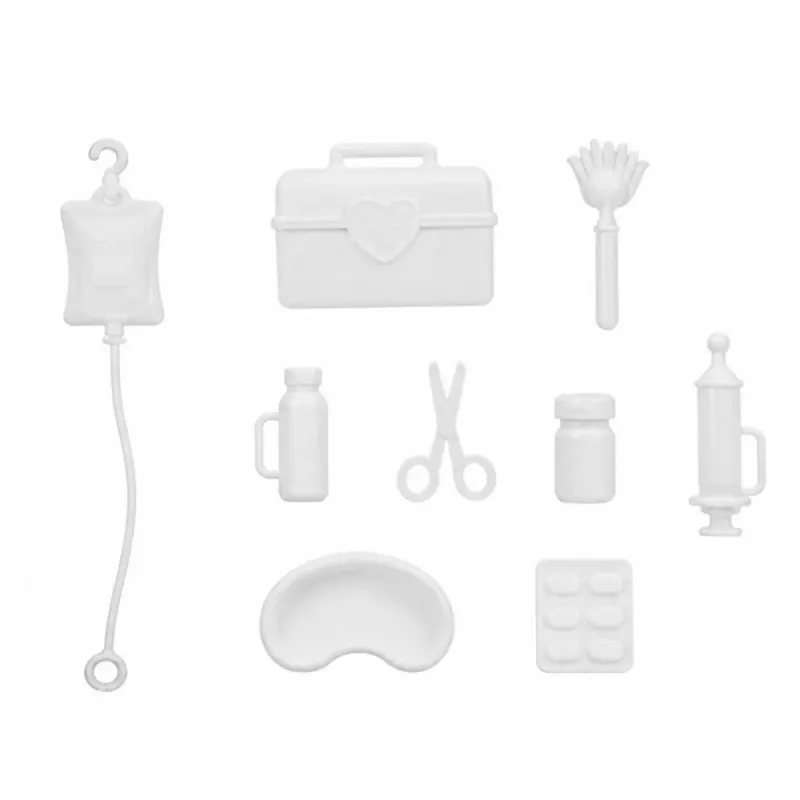 LEAN TOYS Boneca médica Anlily maca acessórios médicos hospital conjunto