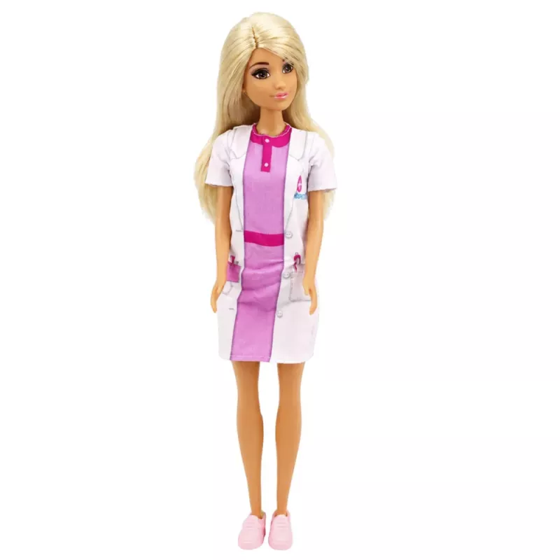 LEAN TOYS Boneca Anlily médica enfermeira ambulância acessórios médicos