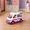 LEAN TOYS Boneca Anlily médica em ambulância conjunto de acessórios médicos