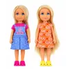 LEAN TOYS Conjunto de bonecas Anlily família crianças piquenique acessórios comida