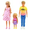 LEAN TOYS Bonecas Anlily família em loja de supermercado boneca grávida conjunto de acessórios