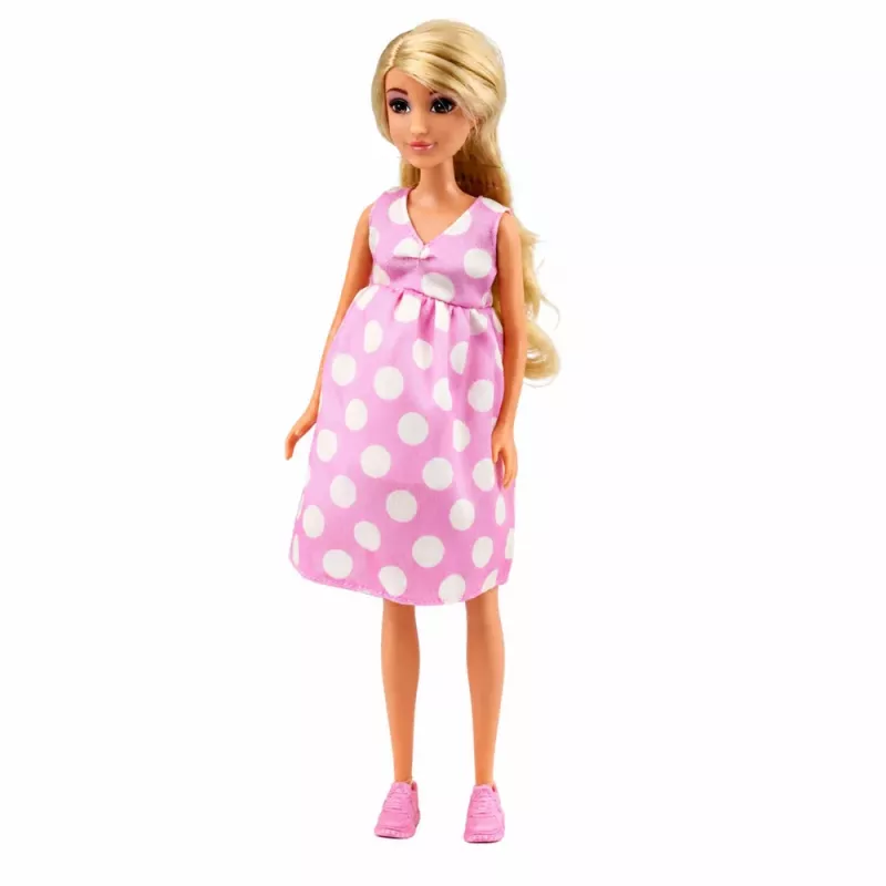 LEAN TOYS Bonecas Anlily família em loja de supermercado boneca grávida conjunto de acessórios