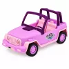 LEAN TOYS Veículo todo-o-terreno com autocaravana sons rosa conjunto de viagem