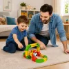 LEAN TOYS Comboio magnético com comboio elétrico construção criativa 3D 67 peças