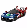 LEAN TOYS Blocos de construção carro desportivo GT2016 carro de corrida vitrine 347 peças