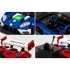 LEAN TOYS Blocos de construção carro desportivo GT2016 carro de corrida vitrine 347 peças