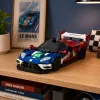 LEAN TOYS Blocos de construção carro desportivo GT2016 carro de corrida vitrine 347 peças
