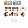 LEAN TOYS Conjunto Criativo Peluches para Costurar em Feltro Peluches DIY Cães 6 unid.
