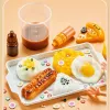LEAN TOYS Conjunto Criativo de Artesanato: DIY Squishy Pequeno-Almoço Decorativo
