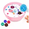 LEAN TOYS Conjunto Criativo para Fazer Slime de Gelatina Decorativo DIY Acessórios para Slime