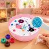 LEAN TOYS Conjunto Criativo para Fazer Slime de Gelatina Decorativo DIY Acessórios para Slime