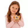 LEAN TOYS Genie Pets Criatura Interativa com Luzes e Sons Pingente Bege