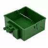 LEAN TOYS Conjunto Agrícola Trator com Garra de Fardos Reboque Feno 1:24