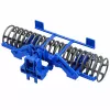 LEAN TOYS Trator Agrícola de Quinta com Rolo Verde 1:24