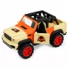 LEAN TOYS Todo-o-Terreno com Dinossauro T-Rex, Luzes, Sons, Portas que Abrem