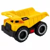 LEAN TOYS Conjunto de Veículos de Construção Escavadora Basculante com Luzes e Sons Amarelo
