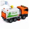 LEAN TOYS Máquina de Limpeza de Ruas com Sistema de Jato de Água, Luzes e Som