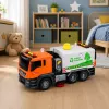 LEAN TOYS Máquina de Limpeza de Ruas com Sistema de Jato de Água, Luzes e Som
