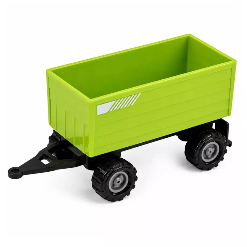LEAN TOYS Conjunto de Veículos Agrícolas Trator Forrageira Transportador de Madeira 1:68 4 unid.