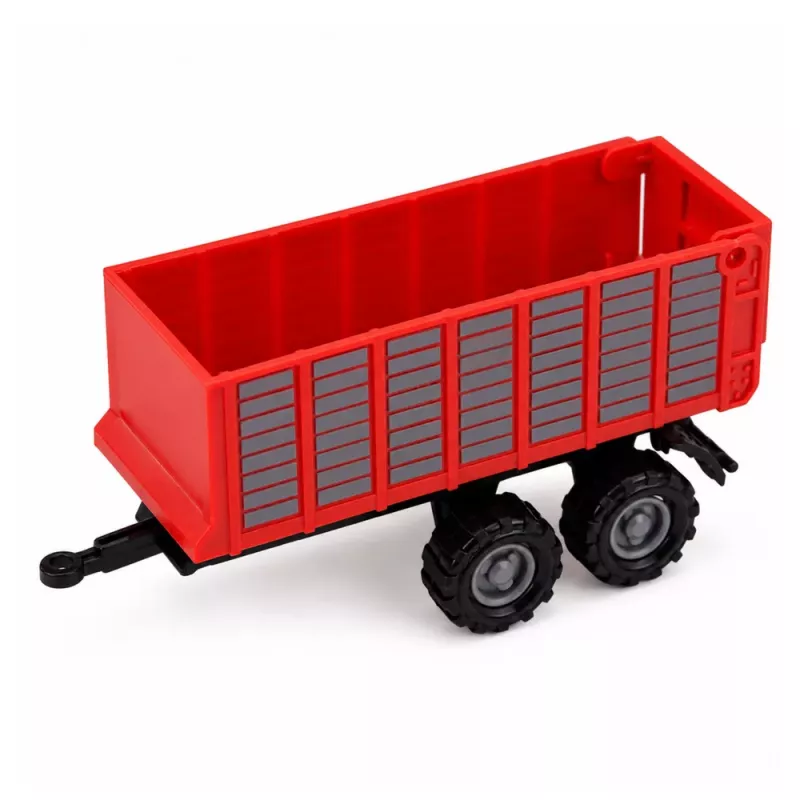 LEAN TOYS Conjunto de Veículos Agrícolas Trator Forrageira Reboque Enfardadeira 1:68 4 unid.