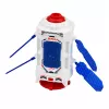 LEAN TOYS Nave Espacial Satélite Cápsula Antena de Comunicação Conjunto Astronauta