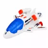 LEAN TOYS Nave Espacial Satélite Cápsula Antena de Comunicação Conjunto Astronauta