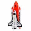 LEAN TOYS Conjunto Espacial Foguetão Vaivém Drone Astronauta Satélite Veículo