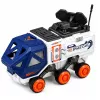 LEAN TOYS Conjunto Espacial Foguetão Vaivém Drone Astronauta Satélite Veículo