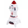 LEAN TOYS Nave Espacial OVNI Foguetão Vaivém Alien Cosmonauta Antena Conjunto