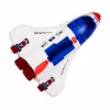 LEAN TOYS Conjunto de Vaivém Espacial, Veículo de Investigação UFO, Satélite e Astronautas