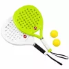 LEAN TOYS Conjunto Desportivo de Ténis de Praia e Jardim com Raquetes e Bolas de Espuma