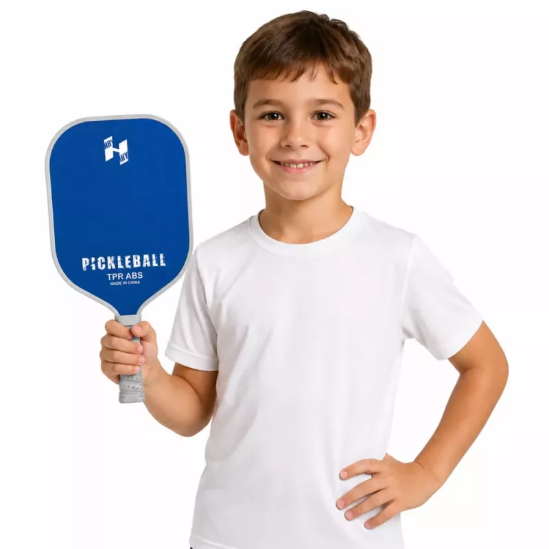 LEAN TOYS Conjunto de Raquetes de Ténis, Badminton e Pickleball Rosa e Azul