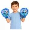 LEAN TOYS Jogo de Arcada para Lançar e Apanhar, Raquete, Bolas Luminosas, Tubarão LED
