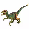 LEAN TOYS Figura de Dinossauro Velociraptor Realista com Membros Móveis e Sons