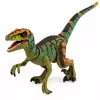 LEAN TOYS Figura de Dinossauro Velociraptor Realista com Membros Móveis e Sons