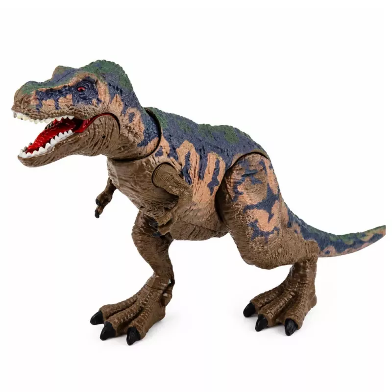 LEAN TOYS Figura de Dinossauro T-Rex Tyrannosaurus Rex Realista com Membros Móveis e Som