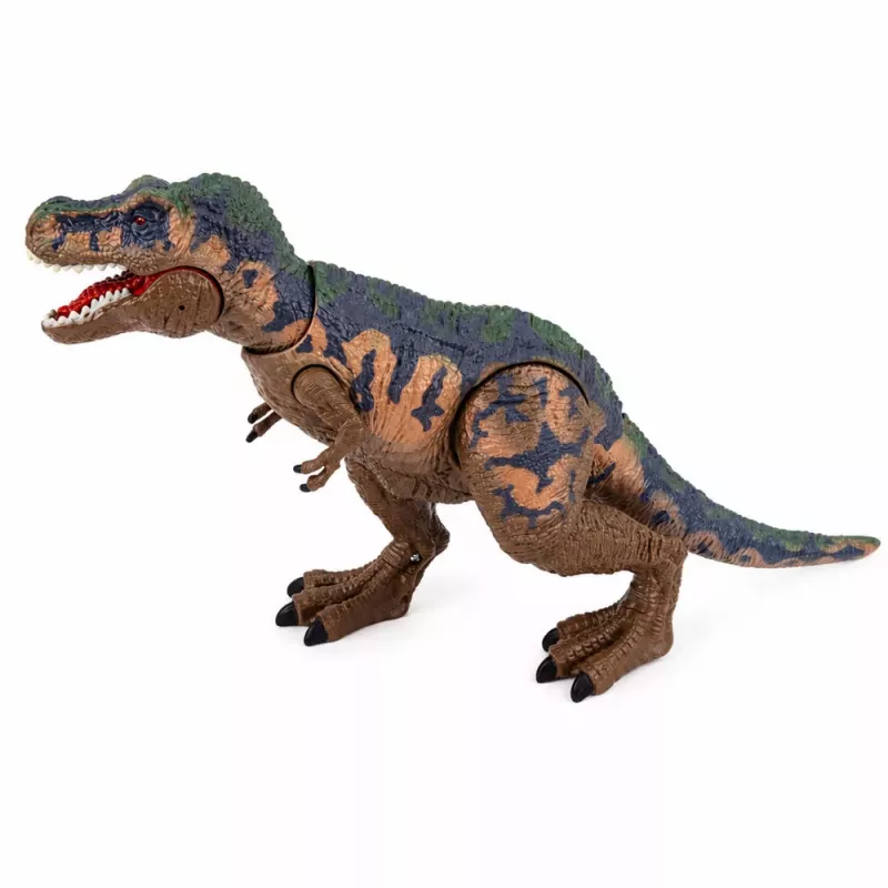 LEAN TOYS Figura de Dinossauro T-Rex Tyrannosaurus Rex Realista com Membros Móveis e Som