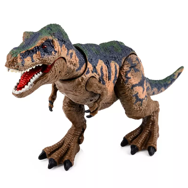 LEAN TOYS Figura de Dinossauro T-Rex Tyrannosaurus Rex Realista com Membros Móveis e Som