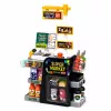 LEAN TOYS Scanner de Caixa de Supermercado, Dispensador de Bebidas, Luzes e Sons 65 Peças