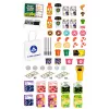 LEAN TOYS Scanner de Caixa de Supermercado, Dispensador de Bebidas, Luzes e Sons 65 Peças