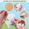 LEAN TOYS Conjunto Criativo de Peluches de Feltro para Costurar Terra dos Contos de Fadas DIY 6 Unid.