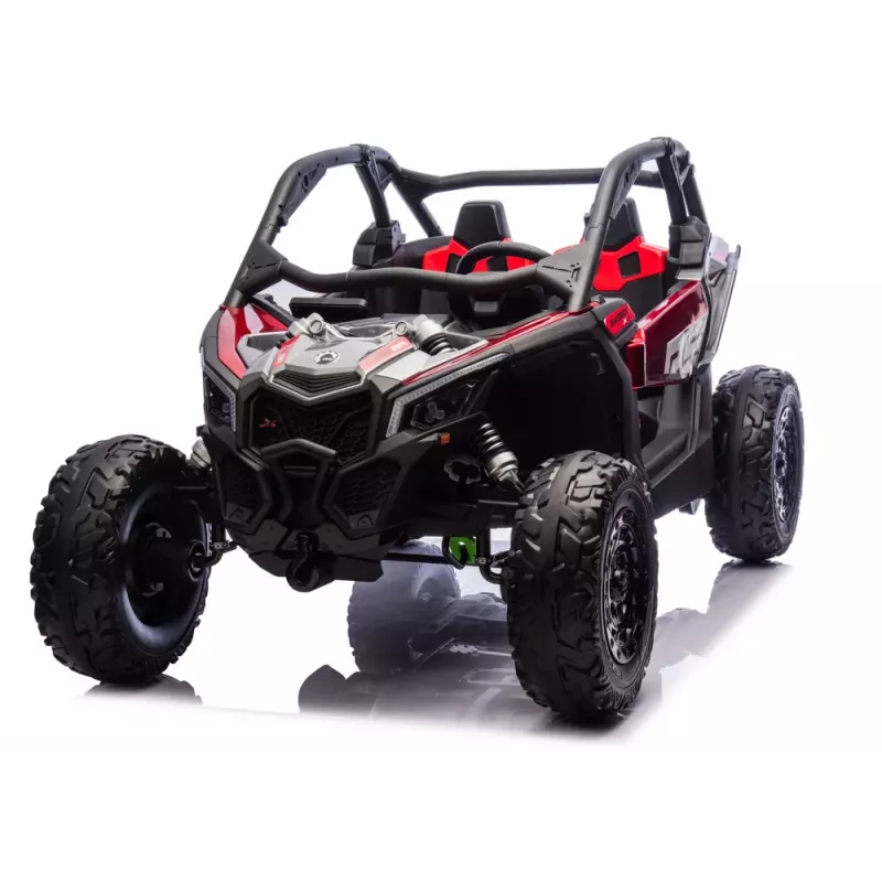 LEAN CARS Maverick CAN-AM Turbo Strong Air Carro a Bateria DK-CA001 Vermelho Pintado