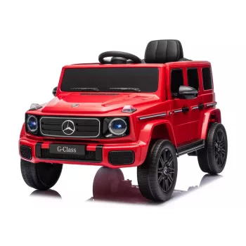 LEAN CARS Mercedes G 4x4 24V 2580 Veículo a Bateria Vermelho