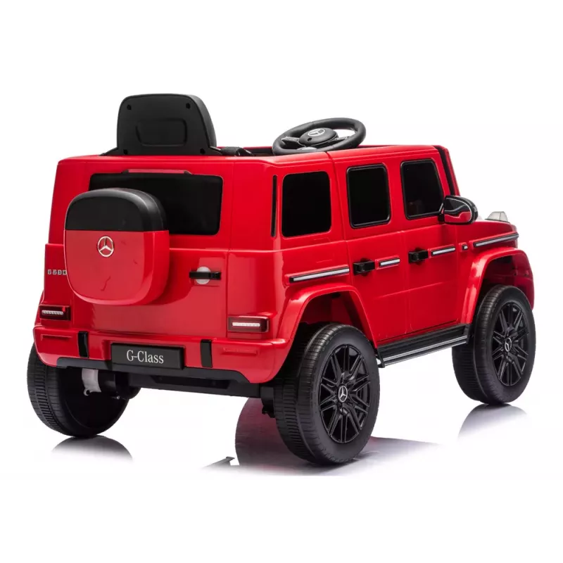 LEAN CARS Mercedes G 4x4 24V 2580 Veículo a Bateria Vermelho