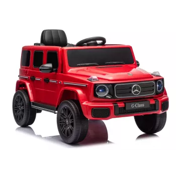LEAN CARS Mercedes G 4x4 24V 2580 Veículo a Bateria Vermelho