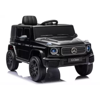 LEAN CARS Mercedes G 4x4 24V 2580 Veículo a Bateria Preto